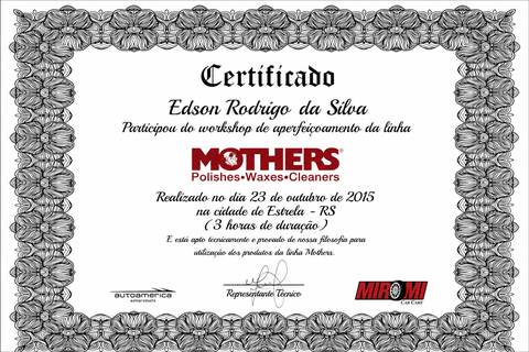Certificado Mothers - Condá Premium
