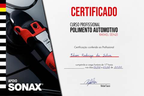 Curso Profissional de Polimento Automotivo - Condá Premium