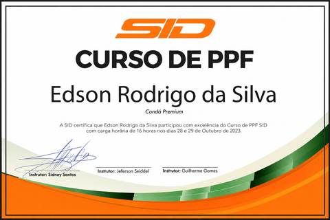 Curso de PPF SID - Condá Premium