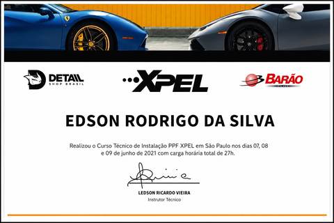 Curso Técnico PPF XPEL - Condá Premium