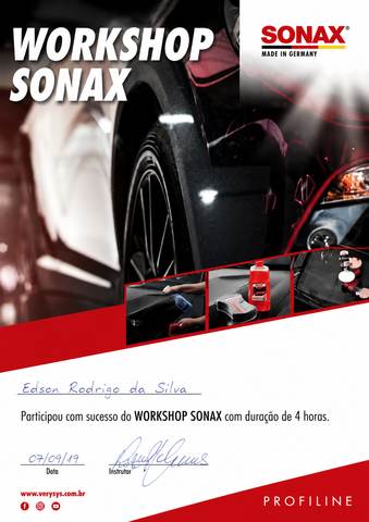 Workshop Sonax - Condá Premium